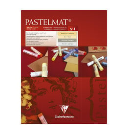 Exaclair Exaclair Pastelmat Pad, 12 sheets, 11 8/10” x 15¾”, Assorted Tones #1
