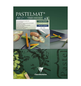 Exaclair Exaclair Pastelmat Pad, 12 sheets, 7” x 9½”, Assorted Tones #5