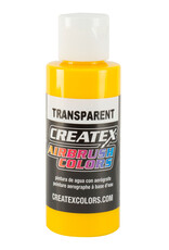 CLEARANCE Createx Airbrush Colors Transparent Brite Yellow, 2oz