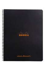 Rhodia Rhodia Classic Wirebound Notebook, 80 Dotted Sheets, 9" x 11 3/4", Black