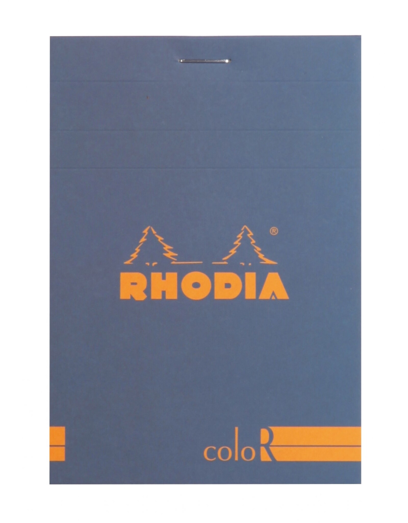 Rhodia Rhodia ColoR Pad, 70 Lined Sheets, 3 3/8" x 4 3/4", Sapphire