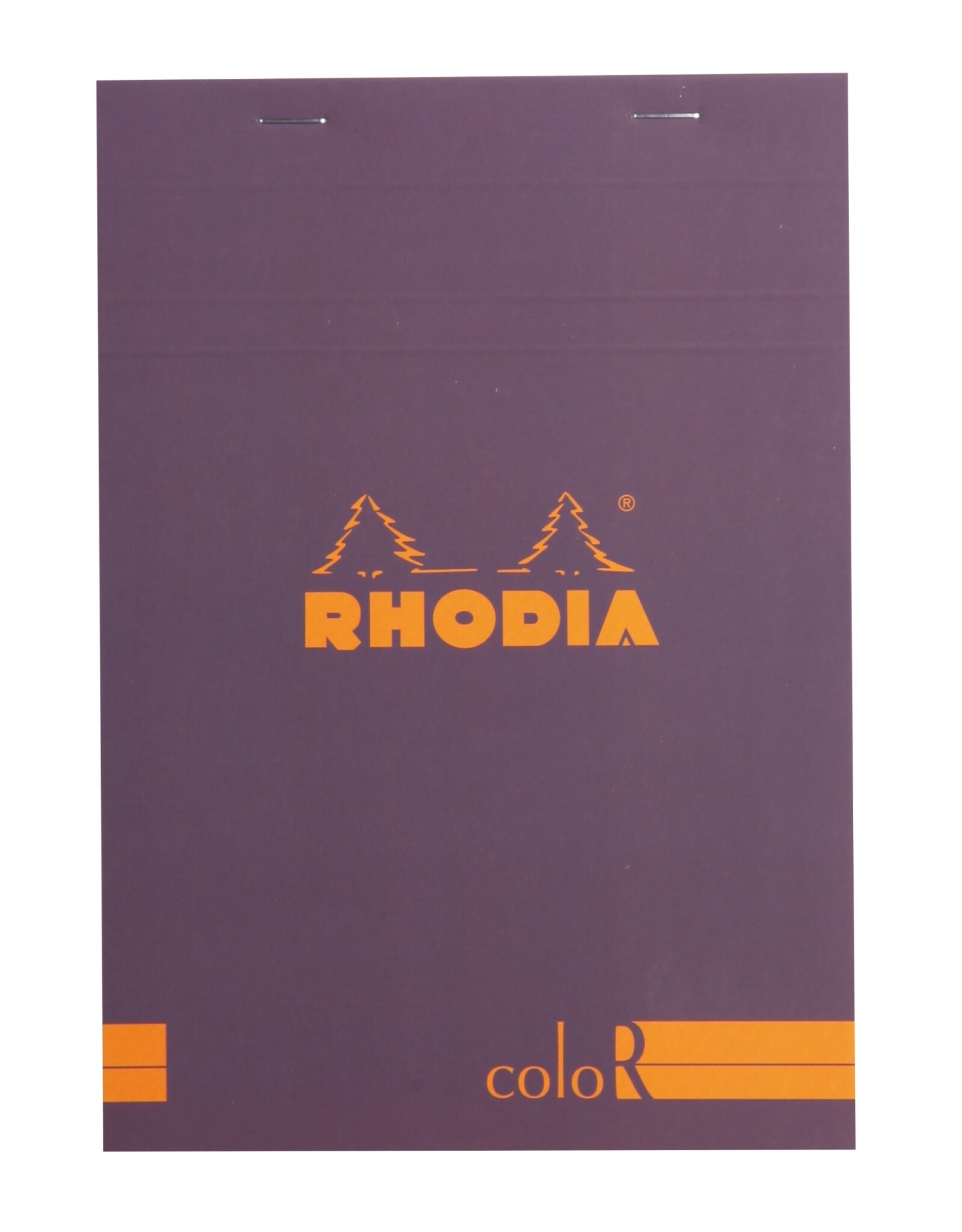 Rhodia Rhodia ColoR Pad, 70 Lined Sheets, 6" x 8 1/4", Violet