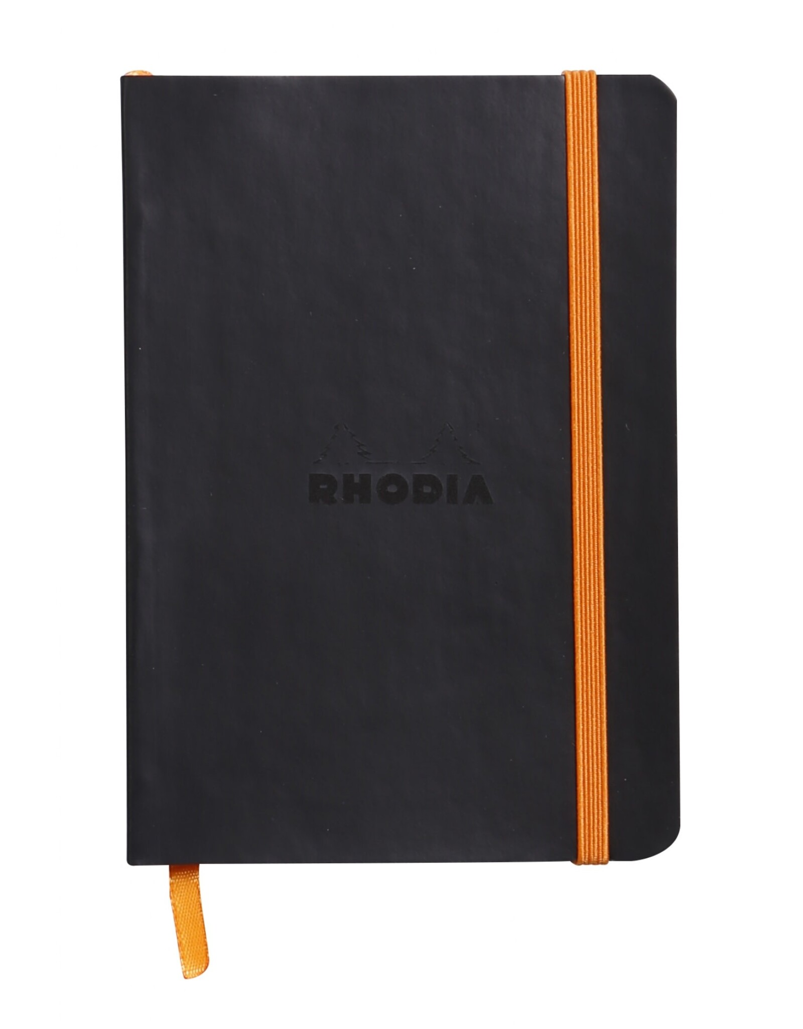 Rhodia Rhodia Rhodiarama SoftCover Notebook, 80 Dotted Sheets, 4" x 5 1/2", Black
