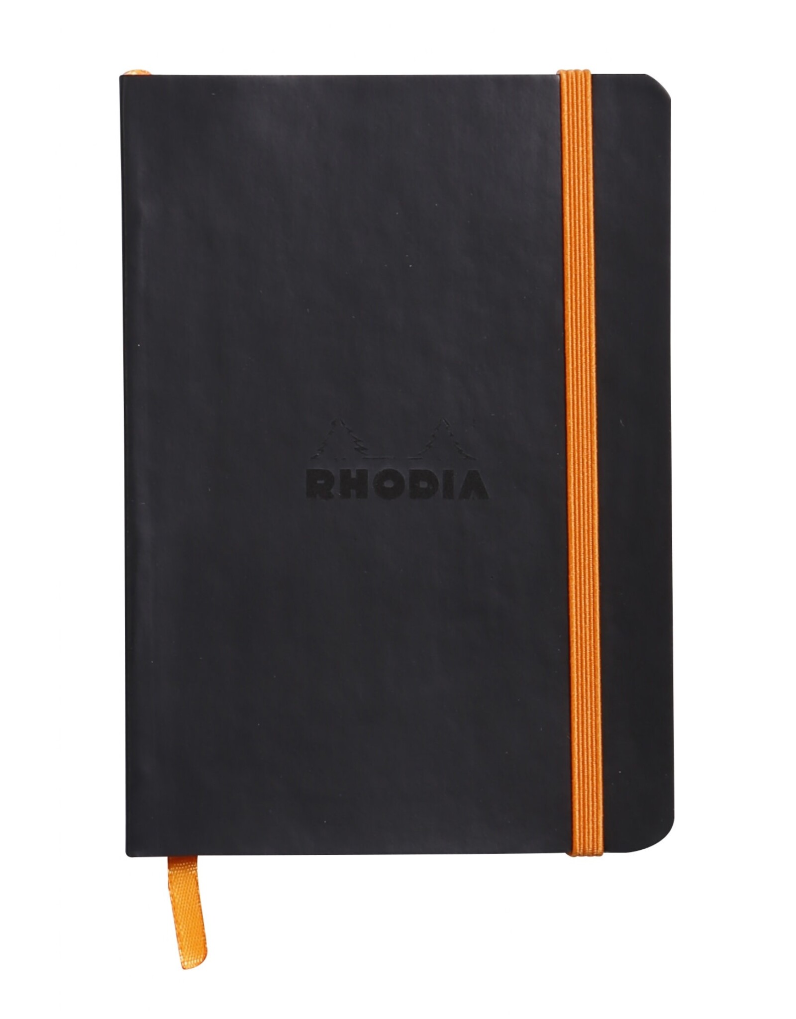 Rhodia Rhodia Rhodiarama SoftCover Notebook, 80 Dotted Sheets, 4" x 5 1/2", Black