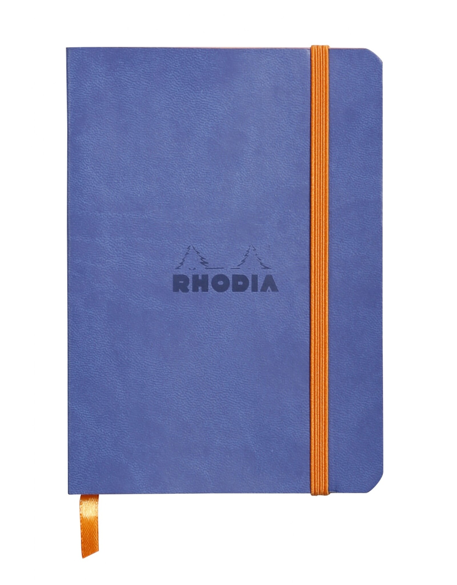 Rhodia Rhodia Rhodiarama SoftCover Notebook, 80 Lined Sheets, 4" x 5 1/2", Sapphire