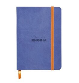 Rhodia Rhodia Rhodiarama SoftCover Notebook, 80 Lined Sheets, 4" x 5 1/2", Sapphire