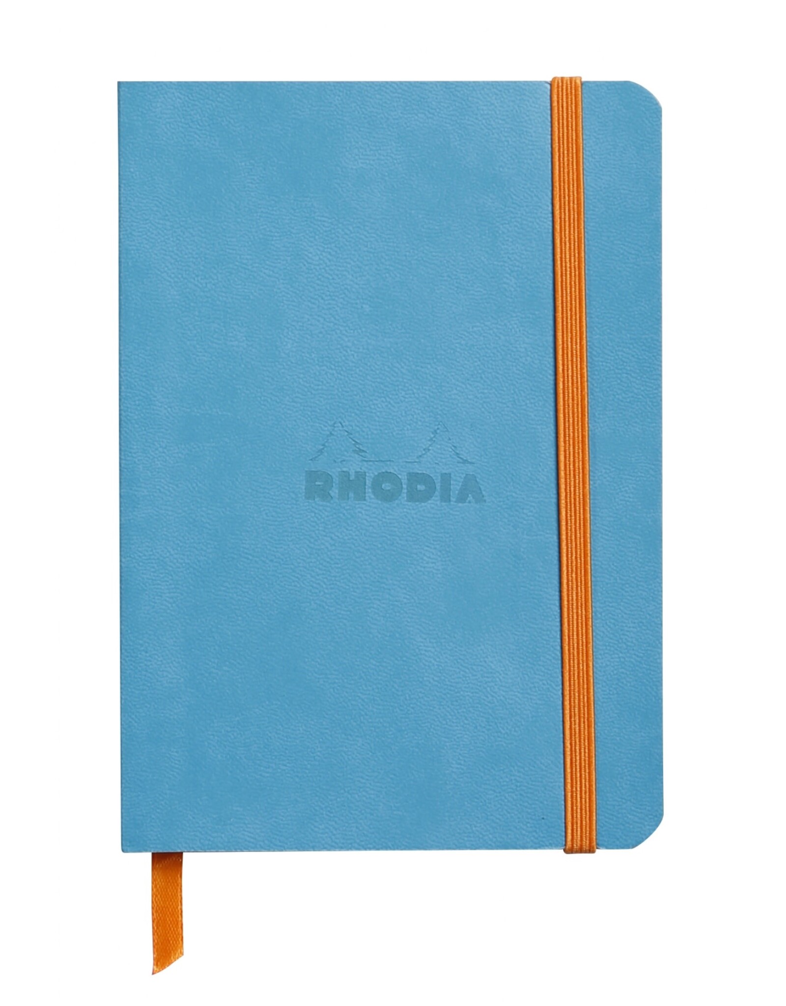 Rhodia Rhodia Rhodiarama SoftCover Notebook, 80 Lined Sheets, 4" x 5 1/2", Turquoise