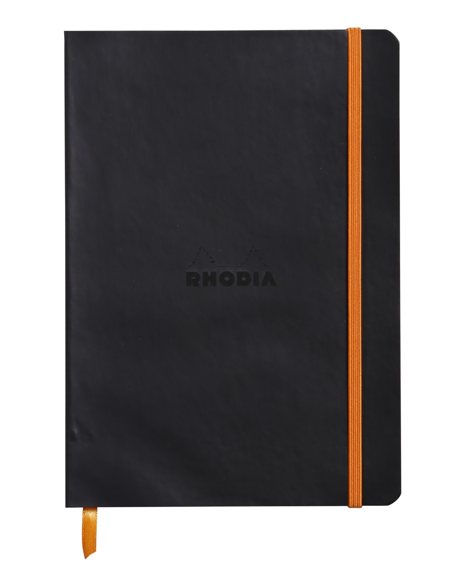 Rhodia Rhodia Rhodiarama SoftCover Notebook, 80 Dotted Sheets, 6" x 8¼”, Black