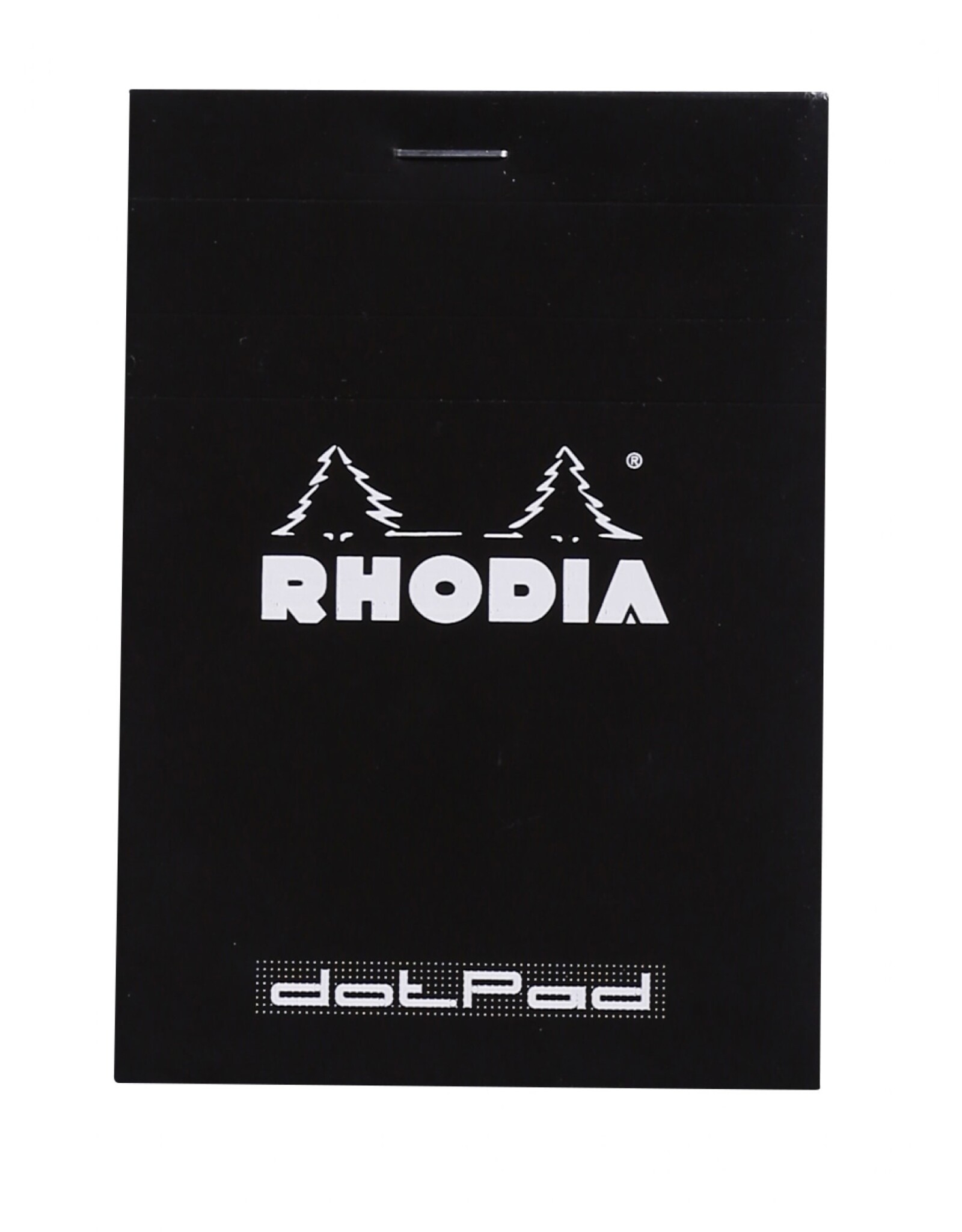 Rhodia Rhodia Staplebound Notepad, 80 Dotted Sheets, 3 3/8” x 4¾”, Black
