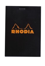 Rhodia Rhodia Staplebound Notepad, 80 Graph Sheets, 3 3/8” x 4¾”, Black