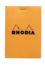 Rhodia Rhodia Staplebound Notepad, 80 Graph Sheets, 3 3/8” x 4¾”, Orange