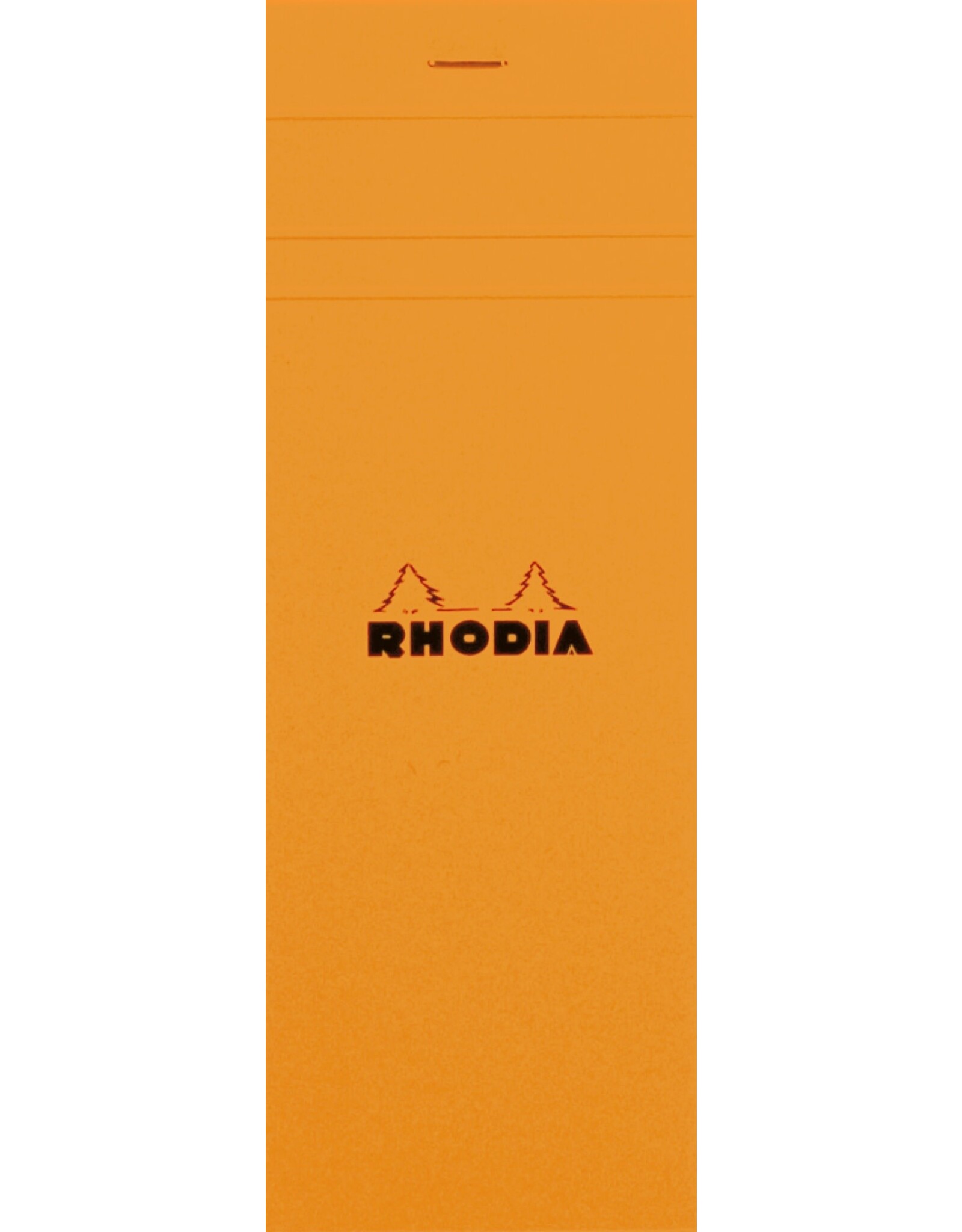 Rhodia Rhodia Staplebound Notepad, 80 Graph Sheets, 3” x 8¼”, Orange
