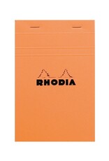 Rhodia Rhodia Staplebound Notepad, 80 Graph Sheets, 4 3/8” x 6 3/8”, Orange