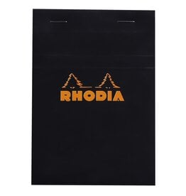 Rhodia Rhodia Staplebound Notepad, 80 Graph Sheets, 4” x 6”, Black