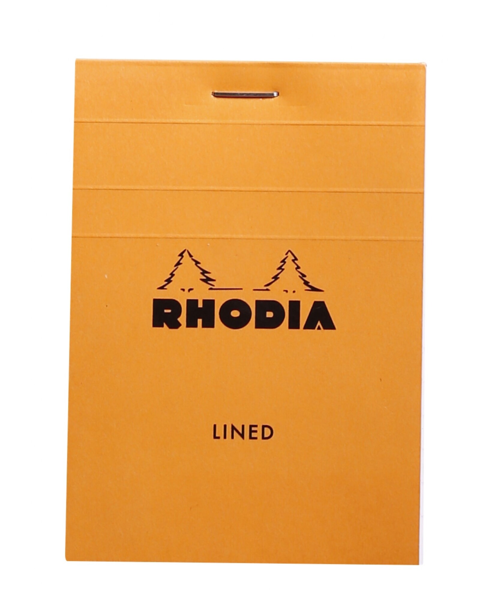 Rhodia Rhodia Staplebound Notepad, 80 Lined Sheets, 3” x 4”, Orange