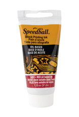 SPEEDBALL ART PRODUCTS Speedball Oil-Based Block Printing Ink, Red, 1.25oz