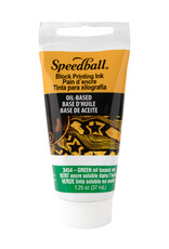 SPEEDBALL ART PRODUCTS Speedball Oil-Based Block Printing Ink, Green, 1.25oz