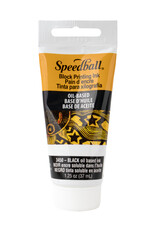 SPEEDBALL ART PRODUCTS Speedball Oil-Based Block Printing Ink, Black, 1.25oz
