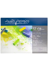 SPEEDBALL ART PRODUCTS CLEARANCE Speedball Premier Pastel Paper, Fine Grit, 6 Sheets, 12” x 16”, White