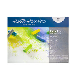 CLEARANCE Speedball Premier Pastel Pochette, Medium Grit, 12” x 16”, White