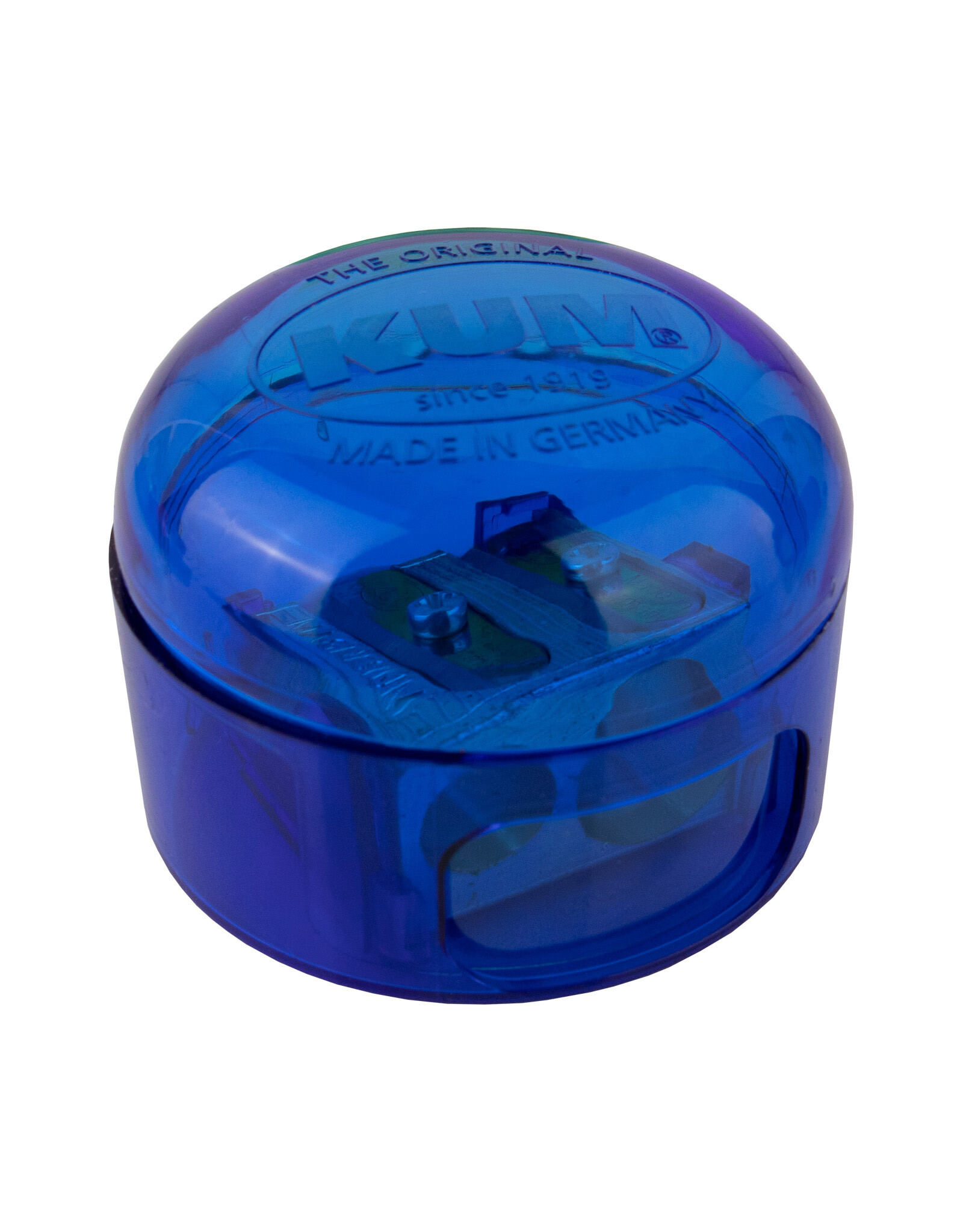 KUM Kum Dome Pencil Sharpener, Dual Hole, Neon