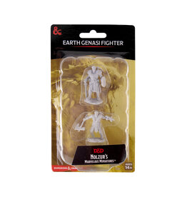 WIZKIDS D&D Nolzur's Marvelous  Miniatures  Earth Genasi Fighter