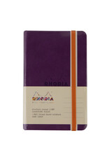 Rhodia Rhodia Rhodiarama Webnotebook, 96 Lined Sheets, 3½” x 5½”, Purple