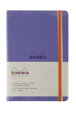 Rhodia Rhodia Rhodiarama Webnotebook, 96 Lined Sheets, 5½” x 8¼”, Iris