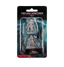 WIZKIDS Dungeons & Dragons Nolzur`s Marvelous Unpainted Miniatures: W12 Female Tiefling Sorcerer