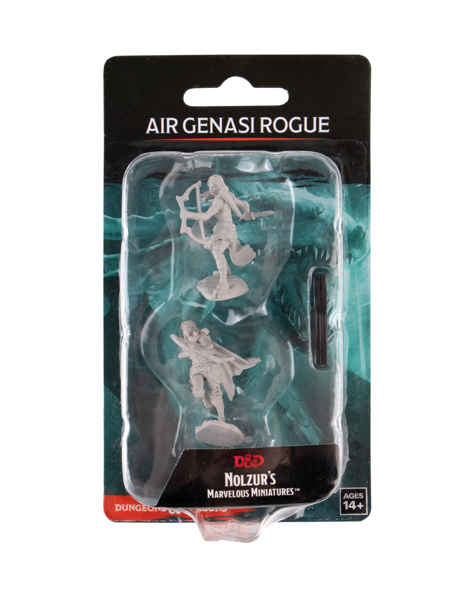WIZKIDS Dungeons & Dragons Nolzur`s Marvelous Unpainted Miniatures: W4 Air Genasi Female Rogue