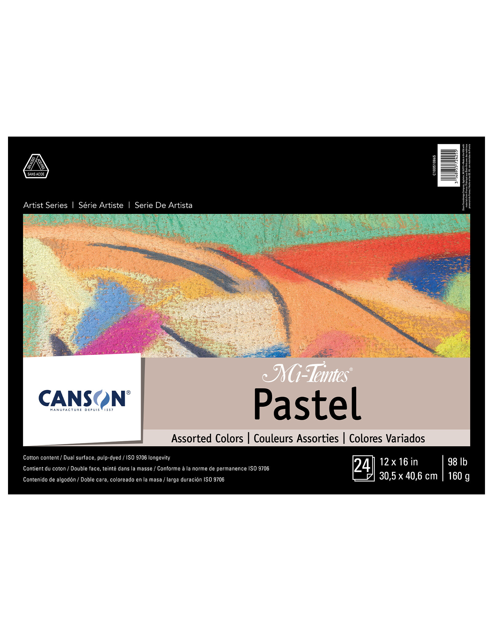 Canson Mi-Teintes Pastel Pad