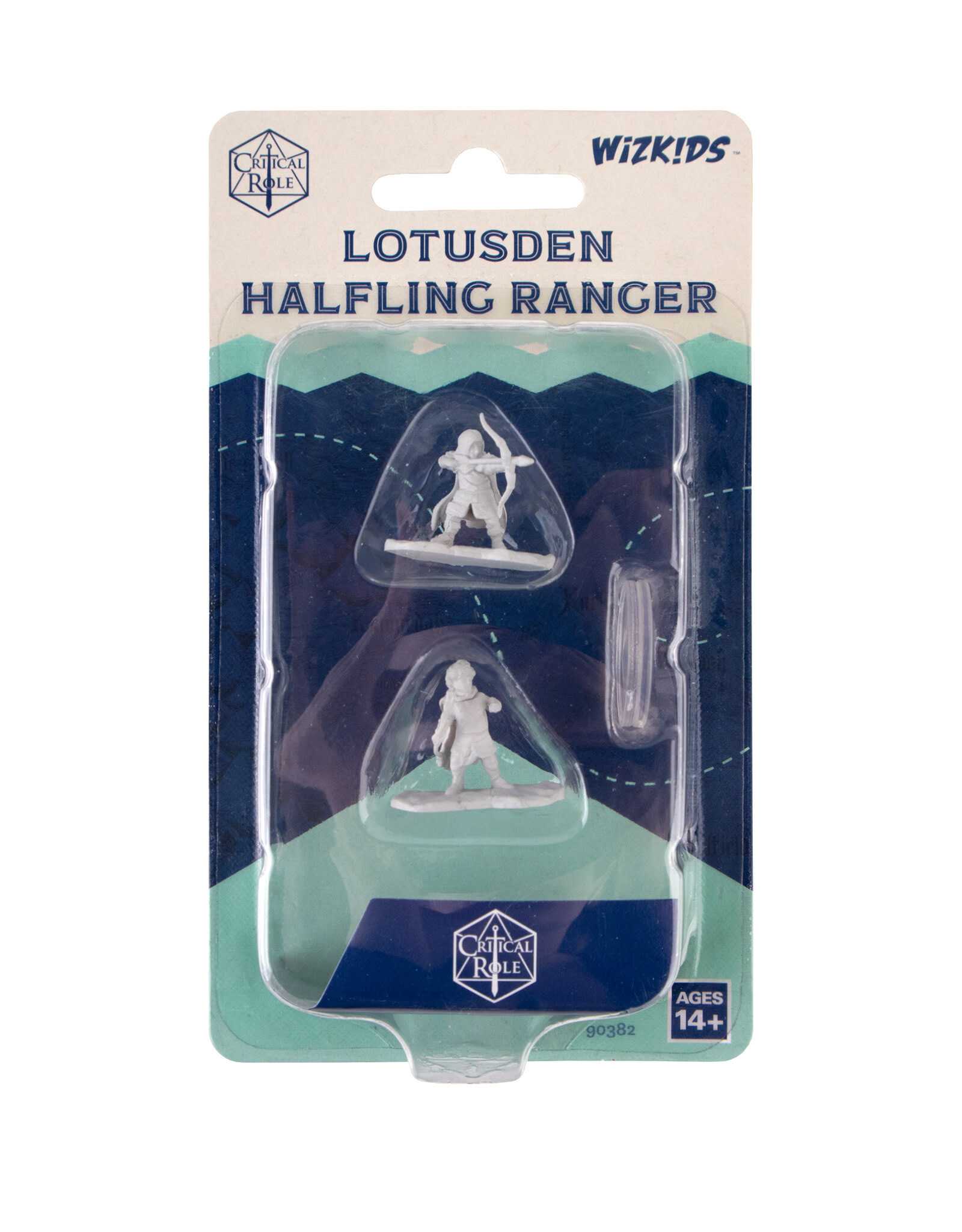 Critical Role Unpainted Miniatures: W01 Lotusden Halfling Ranger Male