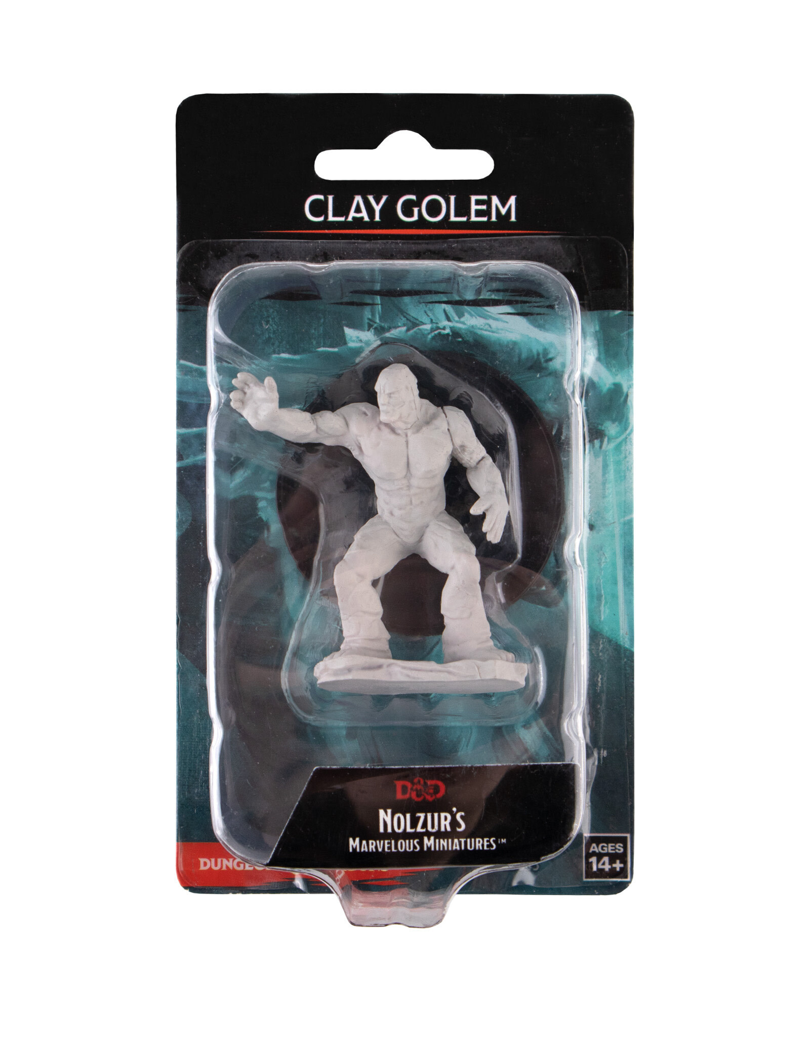 WIZKIDS Dungeons & Dragons Nolzur`s Marvelous Unpainted Miniatures: W10 Clay Golem