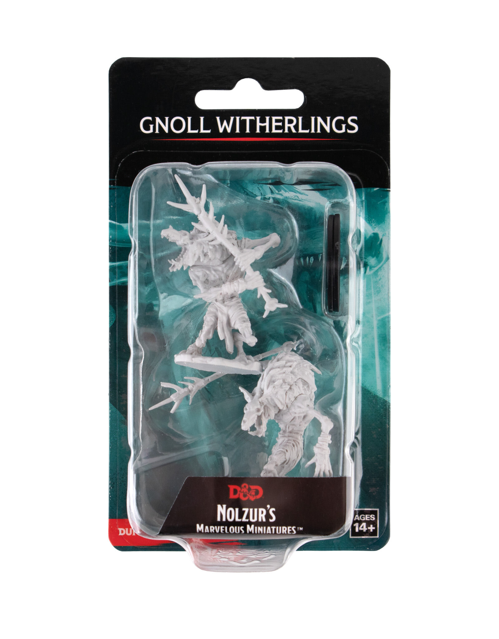WIZKIDS Dungeons & Dragons Nolzur`s Marvelous Unpainted Miniatures: W15 Gnoll Witherlings