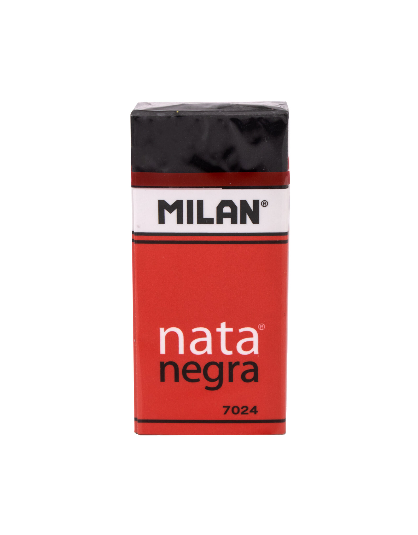Milan Nata Negra Black Extra Soft Eraser