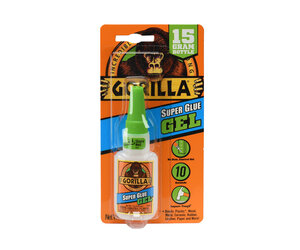 Gorilla Super Glue Gel, 15 g, Clear - The Art Store/Commercial Art