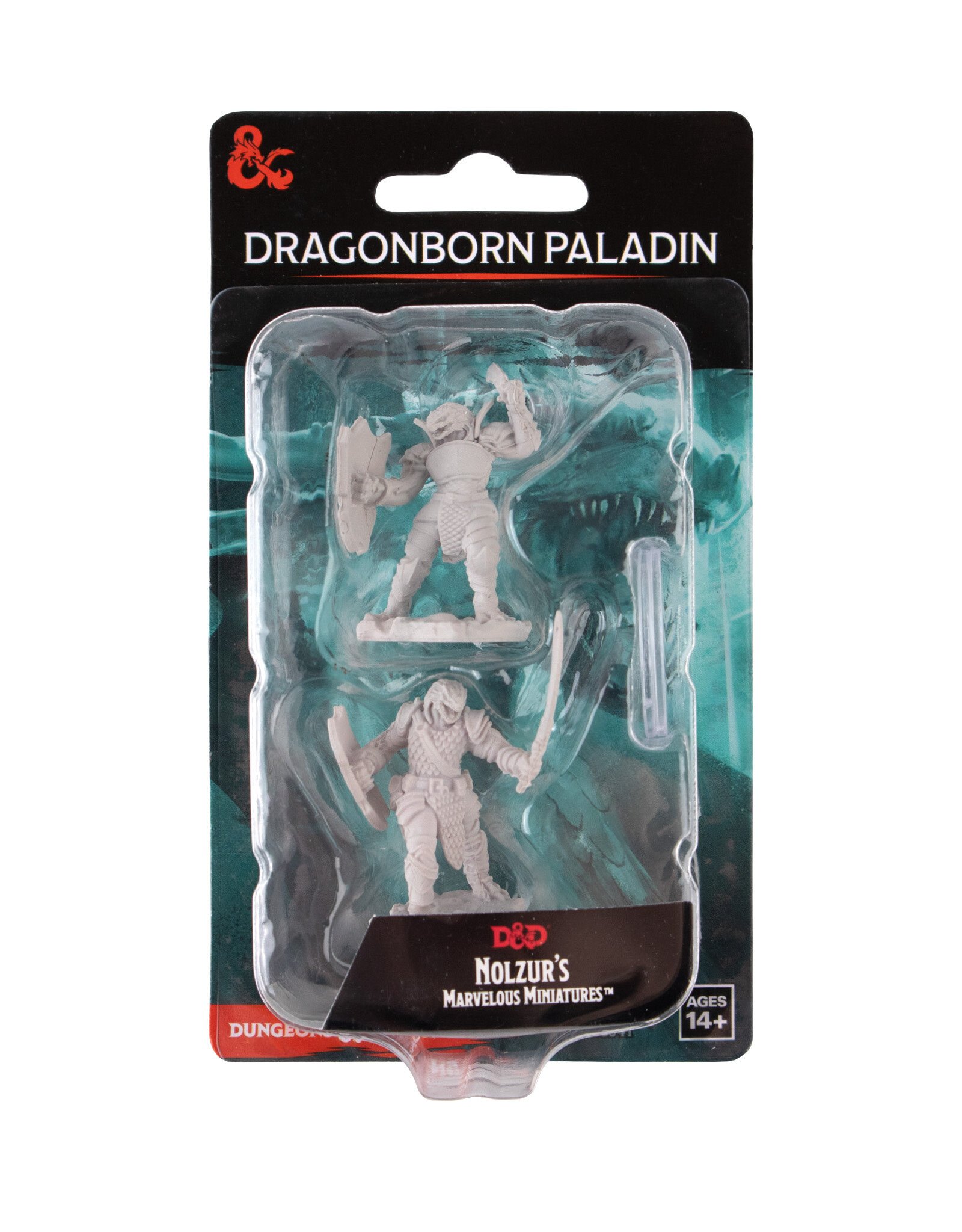 WIZKIDS Dungeons & Dragons Nolzur`s Marvelous Unpainted Miniatures: W5 Dragonborn Female Paladin