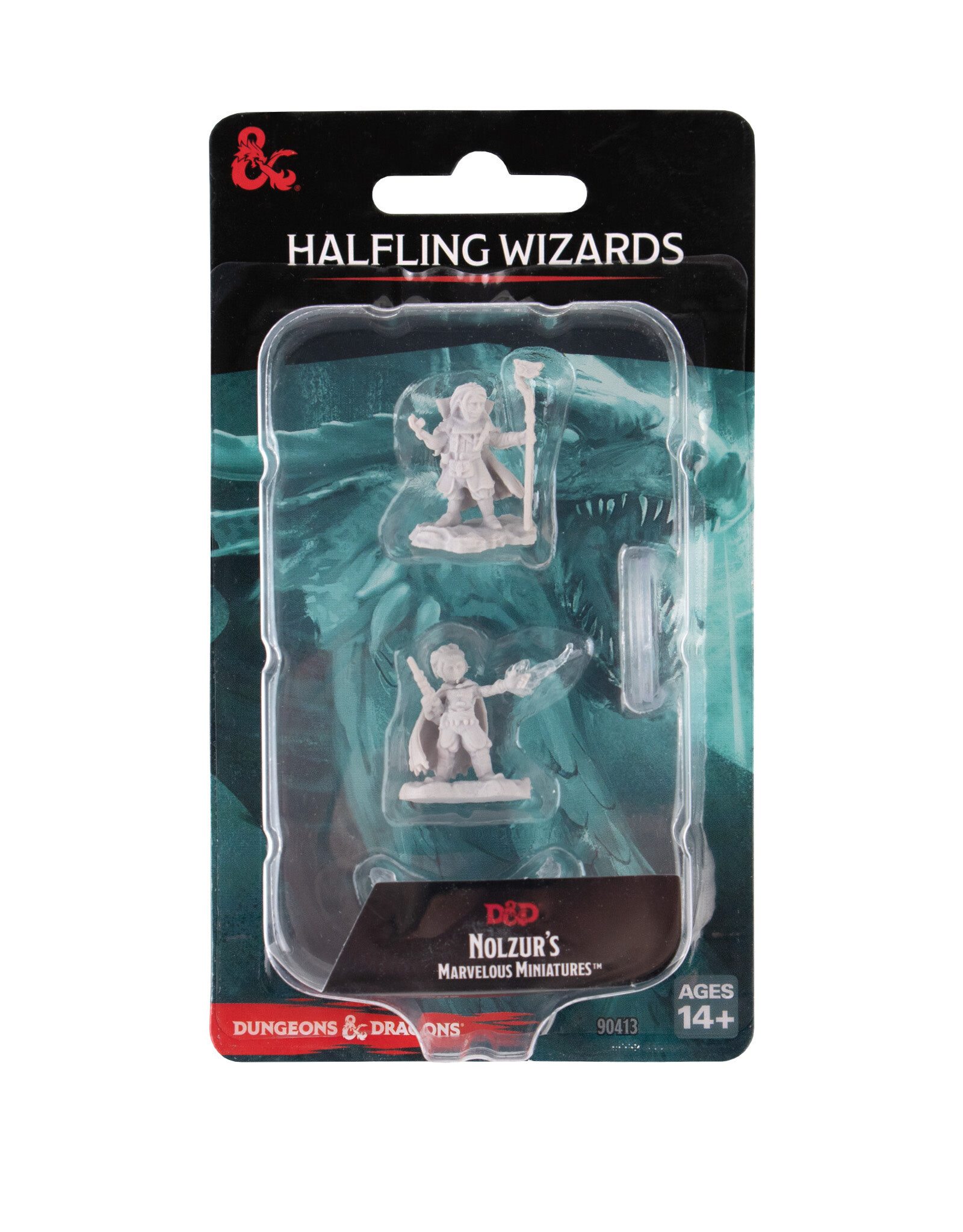 Dungeons & Dragons Nolzur`s Marvelous Unpainted Miniatures: W20 Halfling Wizards
