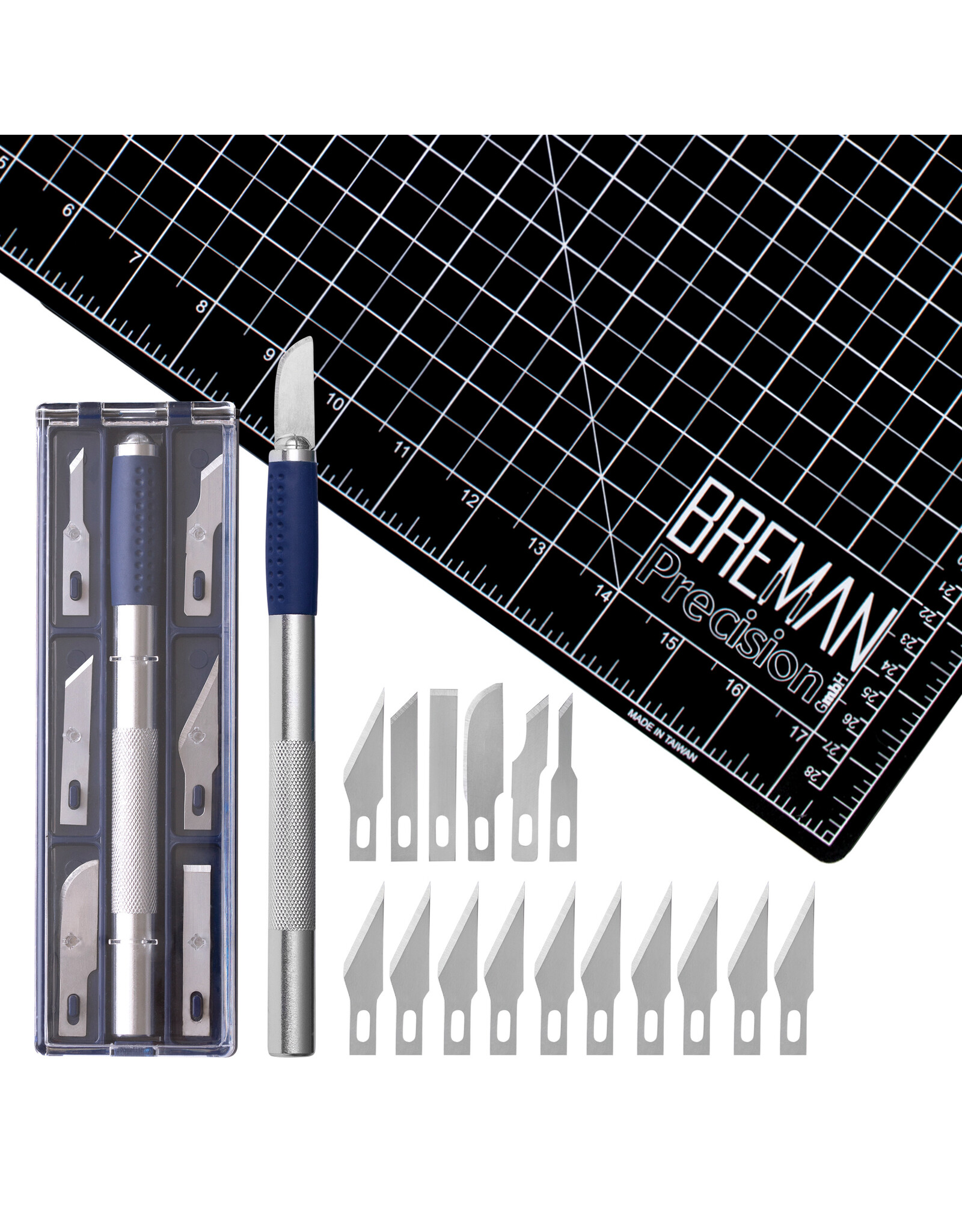 WA Portman 12x18 Rotary Cutter Mat Set w/Extra Blades - The Art  Store/Commercial Art Supply