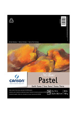 Canson Canson Mi Teintes Pastel Paper, 24 Sheets, 9” x 12”, Earth Tones