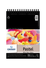 Canson Canson Mi Teintes Pastel Paper, 16 Sheets, 9” x 12”, White