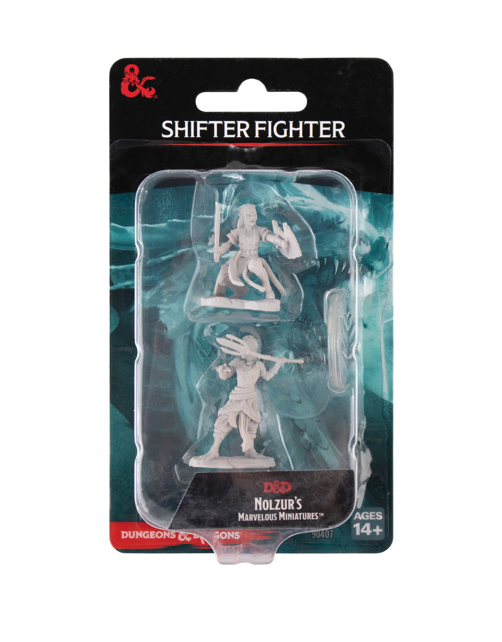 WIZKIDS D&D Nolzur`s Marvelous  Miniatures  Shifter Fighter