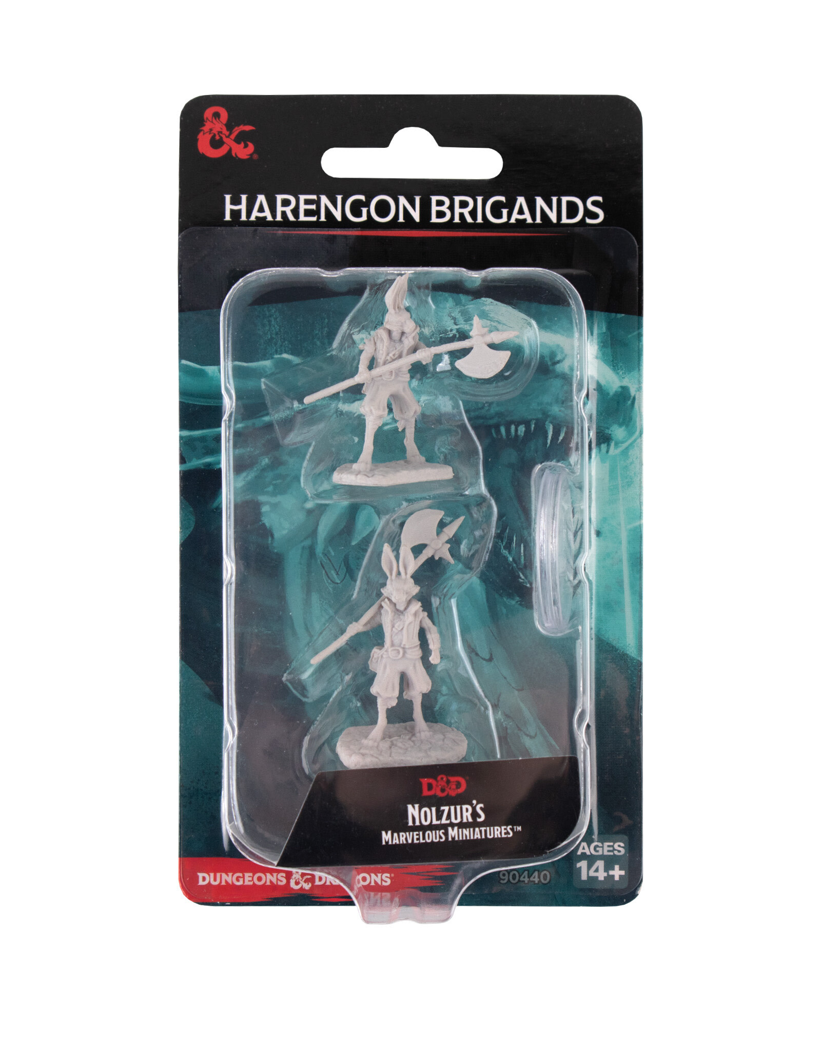 WIZKIDS Dungeons & Dragons Nolzur`s Marvelous Unpainted Miniatures: W18 Harengon Brigands
