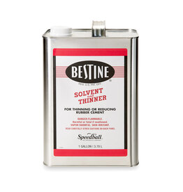 SPEEDBALL ART PRODUCTS Best-Test Bestine Solvent and Thinner, 1 gal