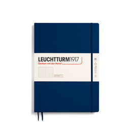 LEUCHTTURM1917 LEUCHTTURM1917 Notebook Classic, Navy, A4, Plain