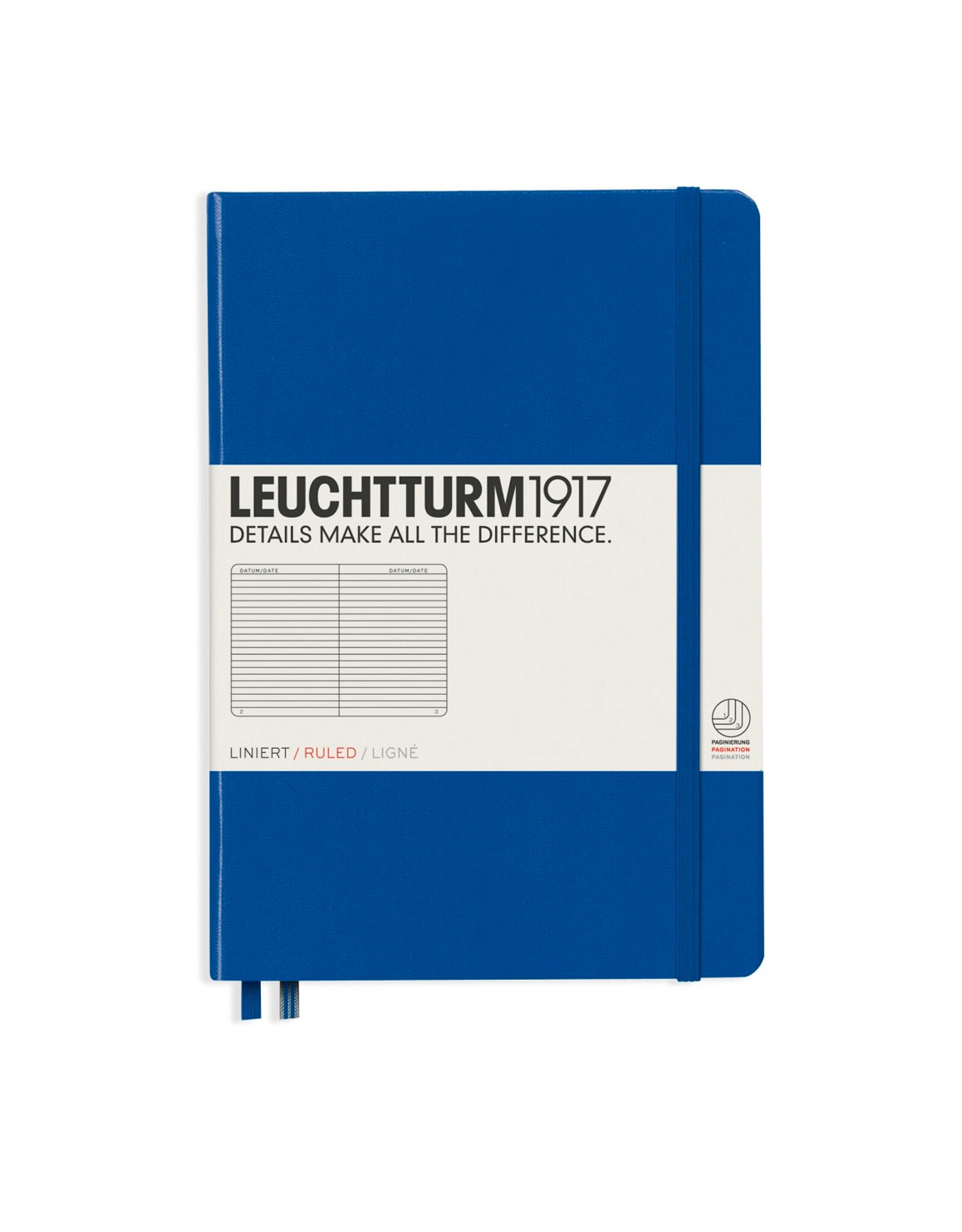 LEUCHTTURM1917 LEUCHTTURM1917 Notebook Classic, Royal, A5, Ruled
