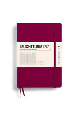 LEUCHTTURM1917 LEUCHTTURM1917 Notebook Classic, Port Red, A5, Ruled