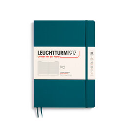 CLEARANCE  LEUCHTTURM1917 Notebook Classic, Pacific Green, B5, Ruled