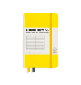 LEUCHTTURM1917 LEUCHTTURM1917 Notebook Classic, Lemon, A6, Ruled