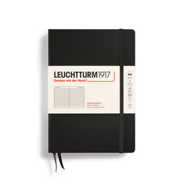 LEUCHTTURM1917 LEUCHTTURM1917 Notebook Classic, Black, A5, Ruled